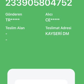 Sendeo Kargo Paketimizi 11 Gündür Teslim Etmeyip Bekletiyor