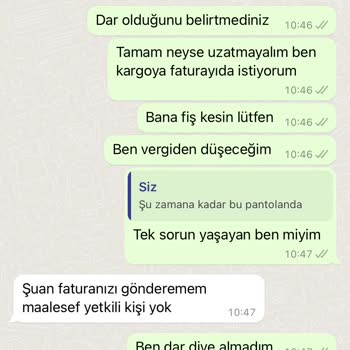 Famos Giyim Mağduruyum Fatura Kesmediler
