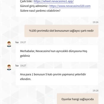 Nevacasino Kazancı Siler Sizi Engeller