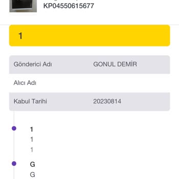 PTT Kargo Kargo Çıkış Yok