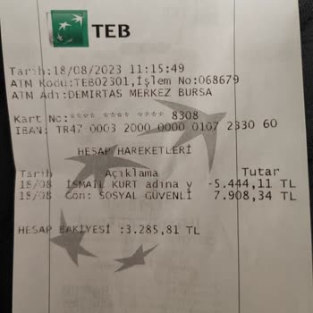TEB Bankası Promosyon Kesintisi