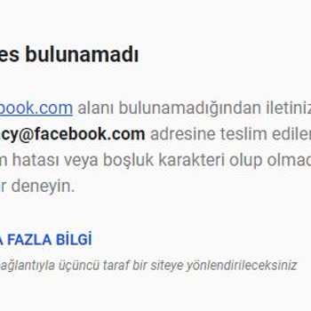 Facebook Hesabım Çalındı ve Erişemiyorum