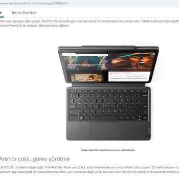 Lenovo Bilgisayar Aldığım Tabletin Kılıfı Ve Klavyesi Temini Yapılamaması