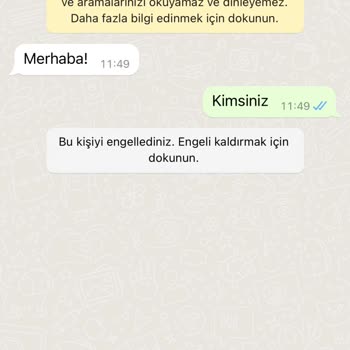 WhatsApp Yabancı Numara WhatsApp'tan Arıyor.