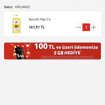 Vodafone Her Şey Yanımda 5 GB Hediye Yalanı