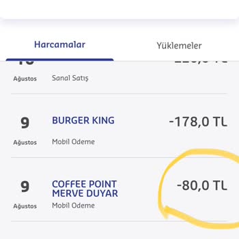 Sodexo Bilgim Harici Çekilen Para