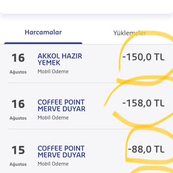 Sodexo Bilgim Harici Çekilen Para