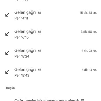 Redmi Note 12 Pro Cevapsız Arama Görünmüyor