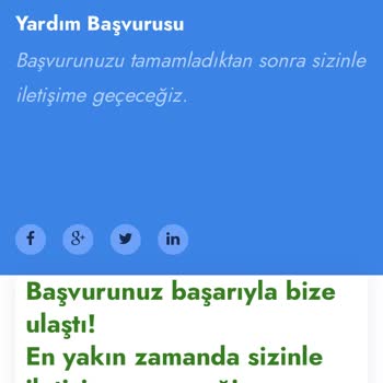 Yardımeli Derneği (Burs Başvuru) Burs Başvurusu