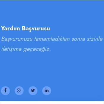 Yardımeli Derneği (Burs Başvuru) Burs Başvurusu