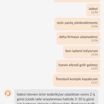 Trendyol İptal Seçenek Yapmadılar