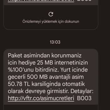 Bir Ayda 2. Kez Aynı Sorunu Yaşıyorum Pişman Etme Vodafone