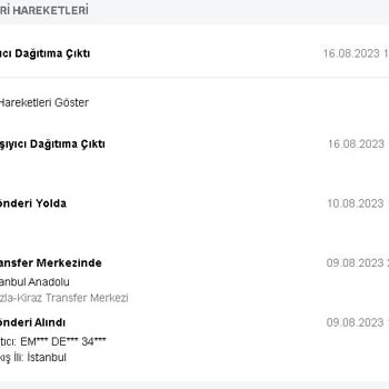 Trendyol Express Kargo 10 Günde Kargomu Ulaştıramadı