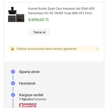 Hepsiburada Ve Bas Edemediği Horoz Lojistik