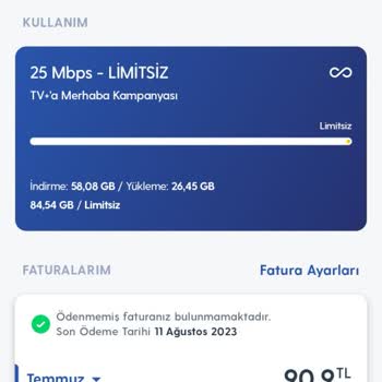 Superonline Taahhüt Süresi Bitmeden Gelen Şişirilmiş Fatura