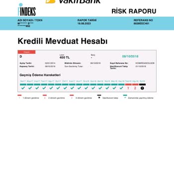 Findeks Raporu Düzeltilmesi Hk.
