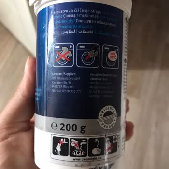 Siemens Çamaşır Makinesi Temizleyici