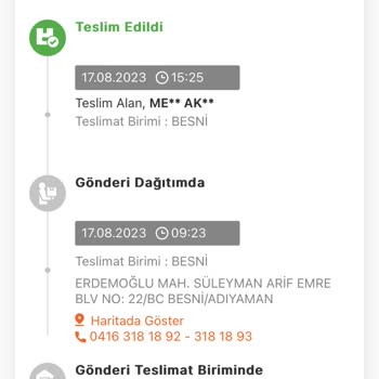 MNG Kargo'nun Kargomu Teslim Edildi Gösterip Teslim Etmemesi