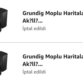 Amazon Siparişimi İptal Etti