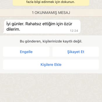 WhatsApp Yetersiz Güvenlik