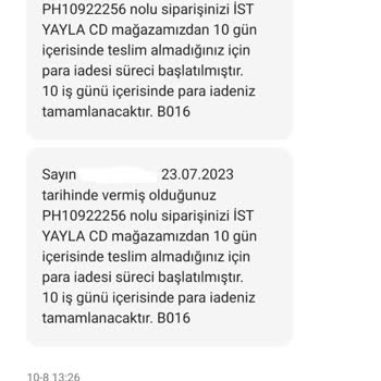 Gratis Para İadesi Yapmıyor