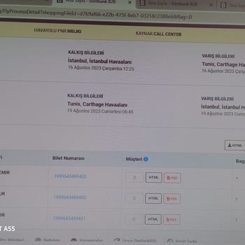 Tunisair Havayolu Şirketi Türkiye'den Çekilmeli!