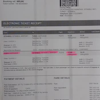 Tunisair Havayolu Şirketi Türkiye'den Çekilmeli!