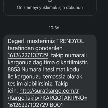 Trendyol Sürat Kargo Kargomu Getirmiyor Ve Saygısızlar!