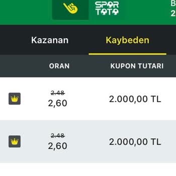 İddaa'da Aynı Kuponu 2 Kere Oynama Problemi!