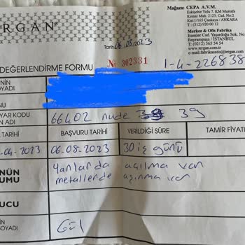 Tergan Ürünümü Kaybetti Vermiyor