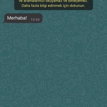WhatsApp Yabancı Ülke Numarasından Gelen Mesaj