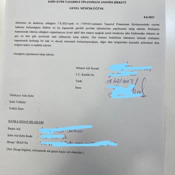 Eminevim - Emin Oto Kapora İademizi Yapmıyor