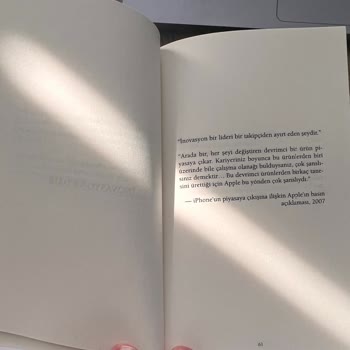 D&R'dan Aldığım Steve Jobs Kitabı