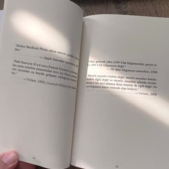 D&R'dan Aldığım Steve Jobs Kitabı