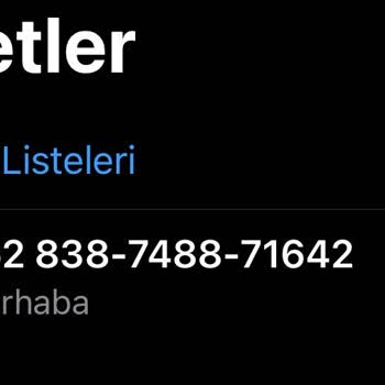 WhatsApp Üzerinden +62 Numaralı Hattan Gelen Mesaj