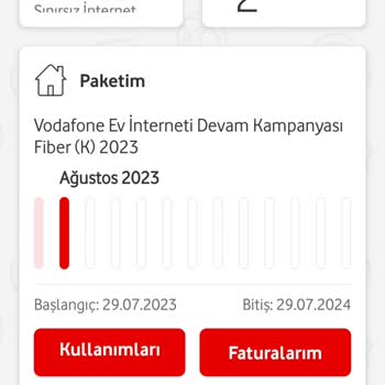 Onayım Dışında Taahhüt Oluşturma Vodafone Evde İnternet