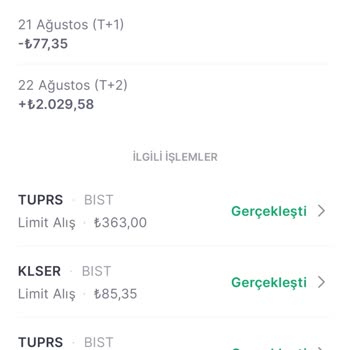 Midas Bakiye Kısmı Ekside Gözüküyor