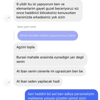 Sy Organizasyon Ürün Teslim Edilmedi