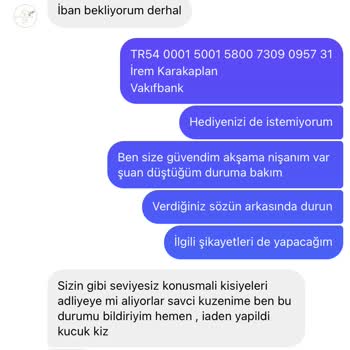 Sy Organizasyon Ürün Teslim Edilmedi