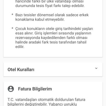 Otelz Oda Aldım Boş Alan Çıktı
