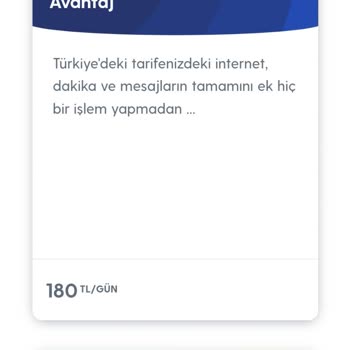 Turkcell Yurt Dışı İnternet Paketi