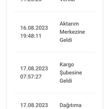 Bir Günde Kargo Kargo Teslim Edilmiyor