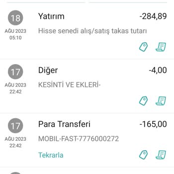 Garanti BBVA Yatırım Garanti Hisse Senedi Takas Kesintisi