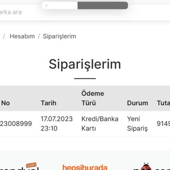 Hoover 1 Ay Oldu Ödemesini Yaptığım Ürünü Teslim Almadım
