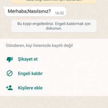 WhatsApp Şahsi Hesabım WhatsApp Tarafından Paylaşılmıştır
