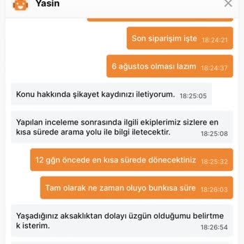 Migros Yemek Teslim Edilmeyen Sipariş İadesi
