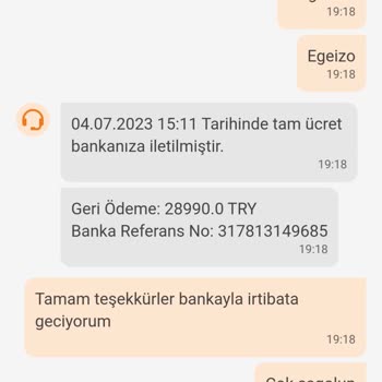 Akbank Kredi Kartına İade Edilmeyen Tutar