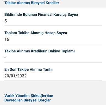 Findeks'in Eski Takipli Dosyalarını Kaldırmaması