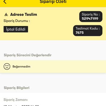 Şok Market Para İadesi Yapmadı