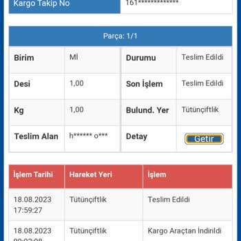 Sürat Kargo Sorunuyla Gene Karşı Karşıyayım